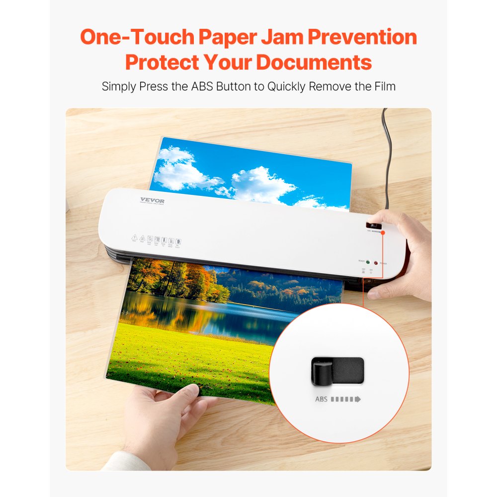 SL399 - A3 VEVOR Laminator Machine, Dual-Roller, 11”/min Speed