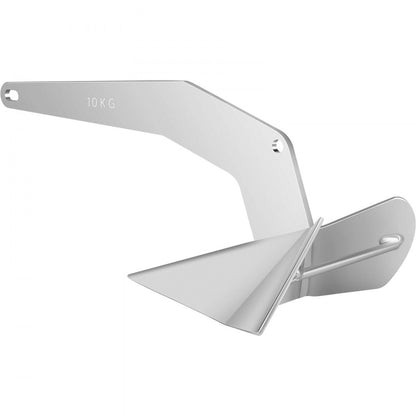 221067O5 - 22 lb Galvanized Steel Boat Anchor for 20-33 ft Vessels