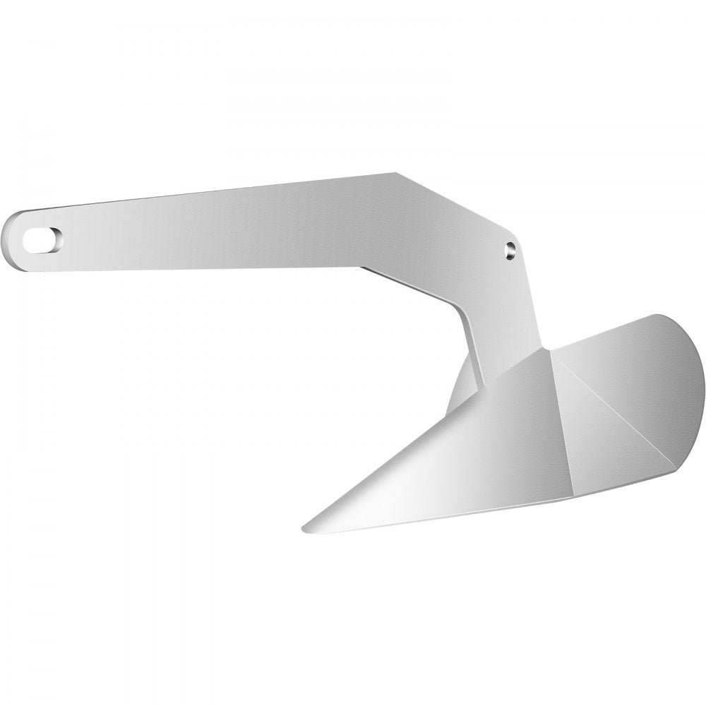 221067O5 - 22 lb Galvanized Steel Boat Anchor for 20-33 ft Vessels