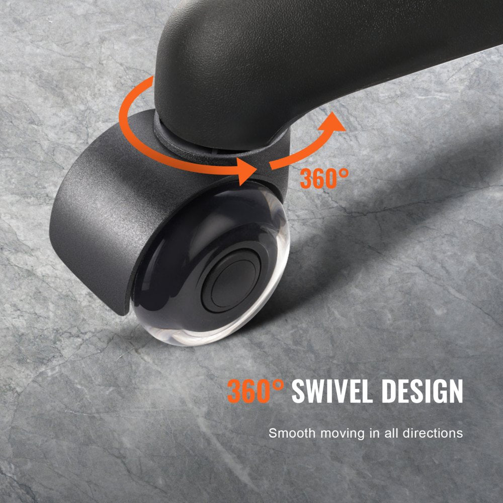 CC-YJJL-S2 - Durable Dual Ball Bearing Office Chair Wheels, Silent Rolling