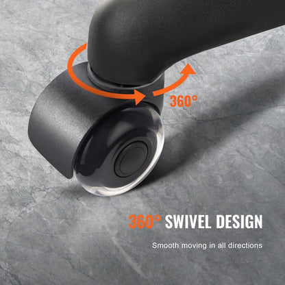 CC-YJJL-S2 - Durable Dual Ball Bearing Office Chair Wheels, Silent Rolling