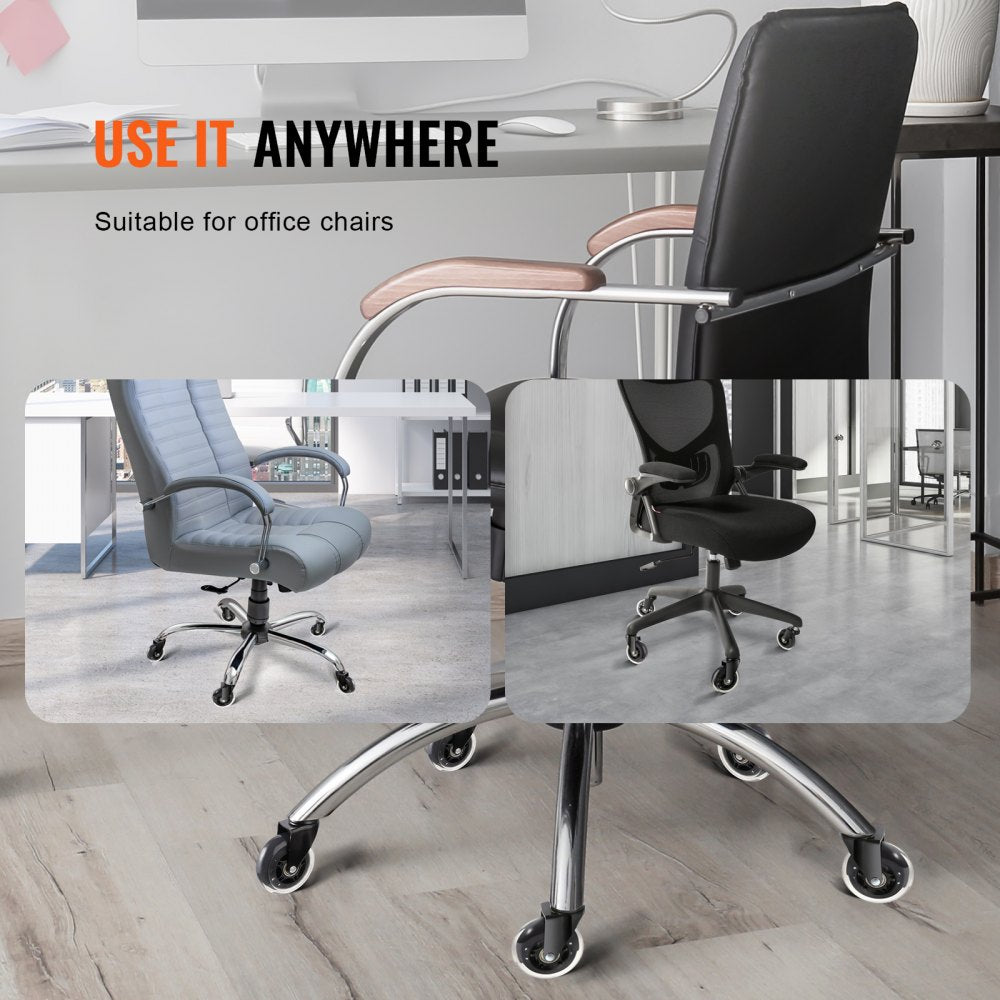 CC-YJJL-D3 - Smooth-Glide Caster Wheels for Office Chairs, 5 Heavy-Duty Design