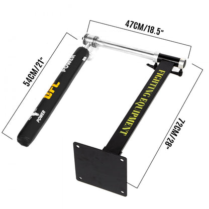 010973318100 - Compact Wall-Mounted Boxing Spinning Bar for Skill Training