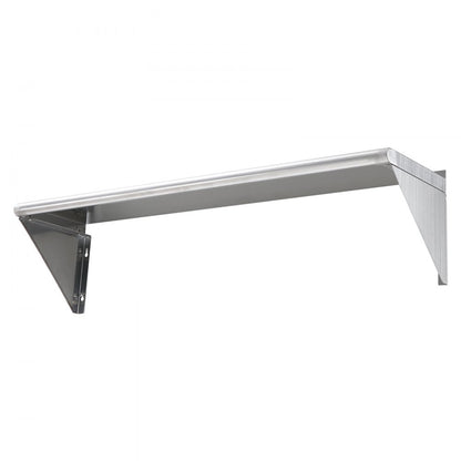 WMS1248 - Heavy-Duty 12" Stainless Steel Shelf, 280 lbs Capacity