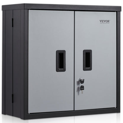 010105816892 - Compact 26” Foldable Metal Wall Cabinet for Secure Storage