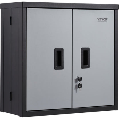010105816892 - Compact 26” Foldable Metal Wall Cabinet for Secure Storage