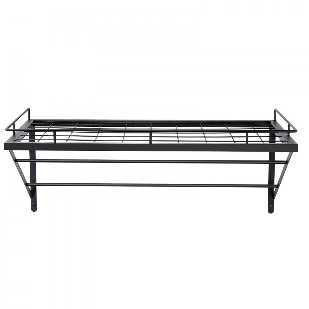 BB-BGGJ01 - 24-inch Wall-Mounted Carbon Steel Pot Rack for Kitchen Organization