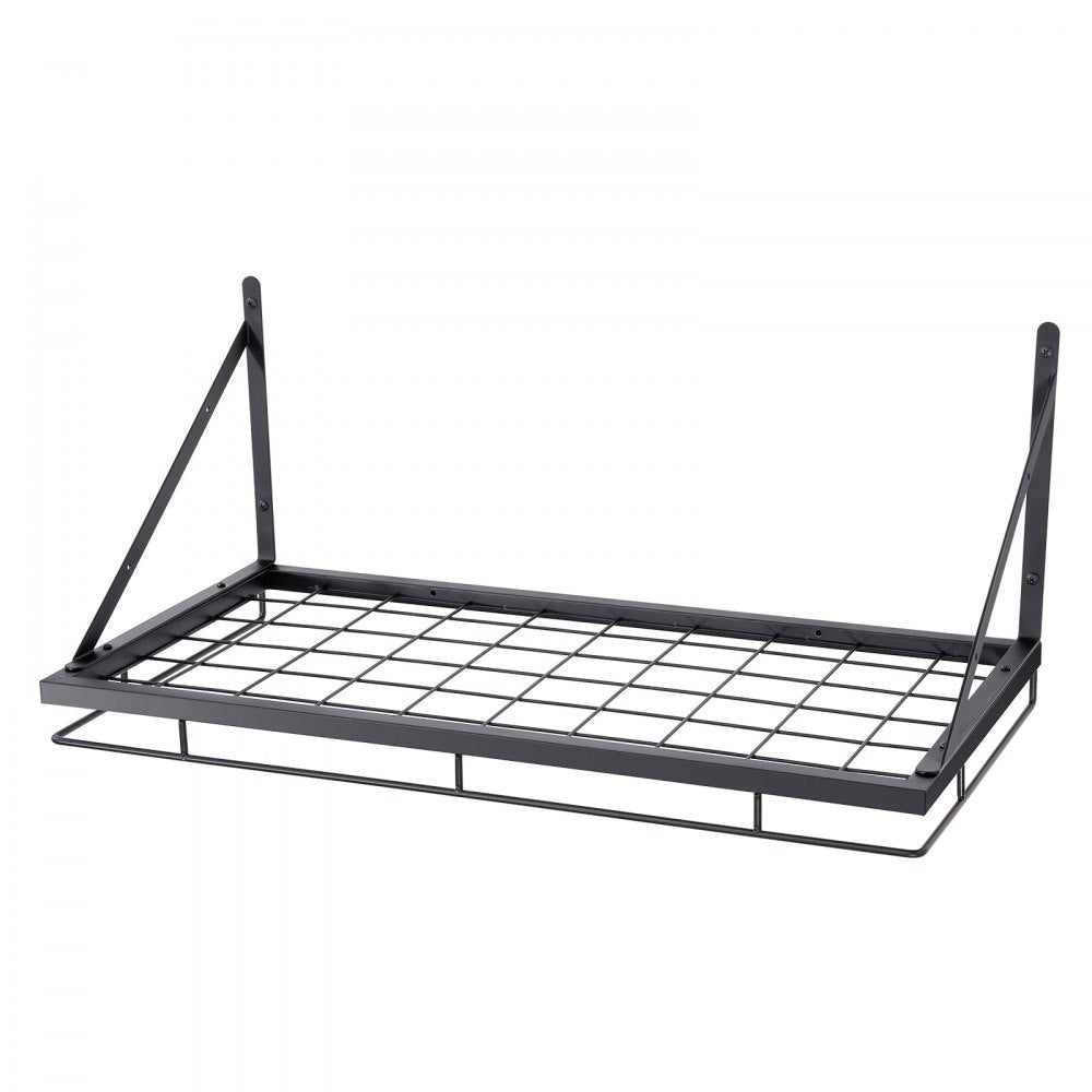 BB-BGGJ01 - 24-inch Wall-Mounted Carbon Steel Pot Rack for Kitchen Organization