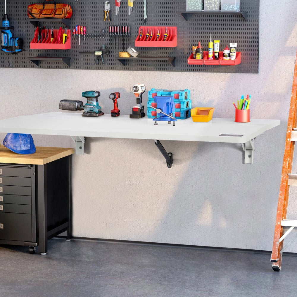 PBS-7 - Space-Saving Wall-Mounted Folding Desk, 31.5" x 19.69"