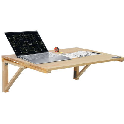 PS-1 - 31.5" Wall Mounted Folding Table - Space-Saving & Stylish Design