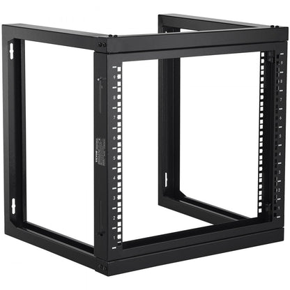SPT-505-09 - 9U Carbon Steel Wall Mount Rack, 150 lbs, 18" Deep