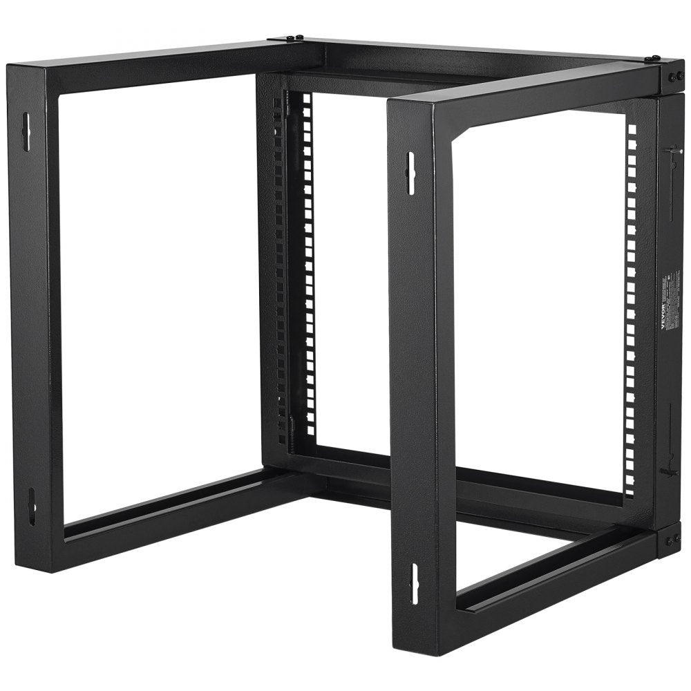 SPT-505-09 - 9U Carbon Steel Wall Mount Rack, 150 lbs, 18" Deep