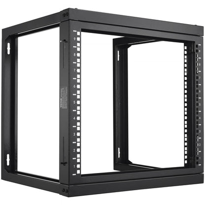 SPT-505-09 - 9U Carbon Steel Wall Mount Rack, 150 lbs, 18" Deep