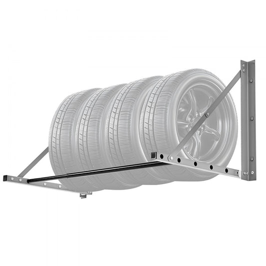 TC0513 - Heavy Duty 32"-48" Folding Tire Rack for 4 Tires