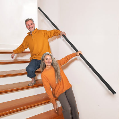 BG-F-15 - Durable Aluminum Wall Handrail, 250 lbs Capacity, 35” Height