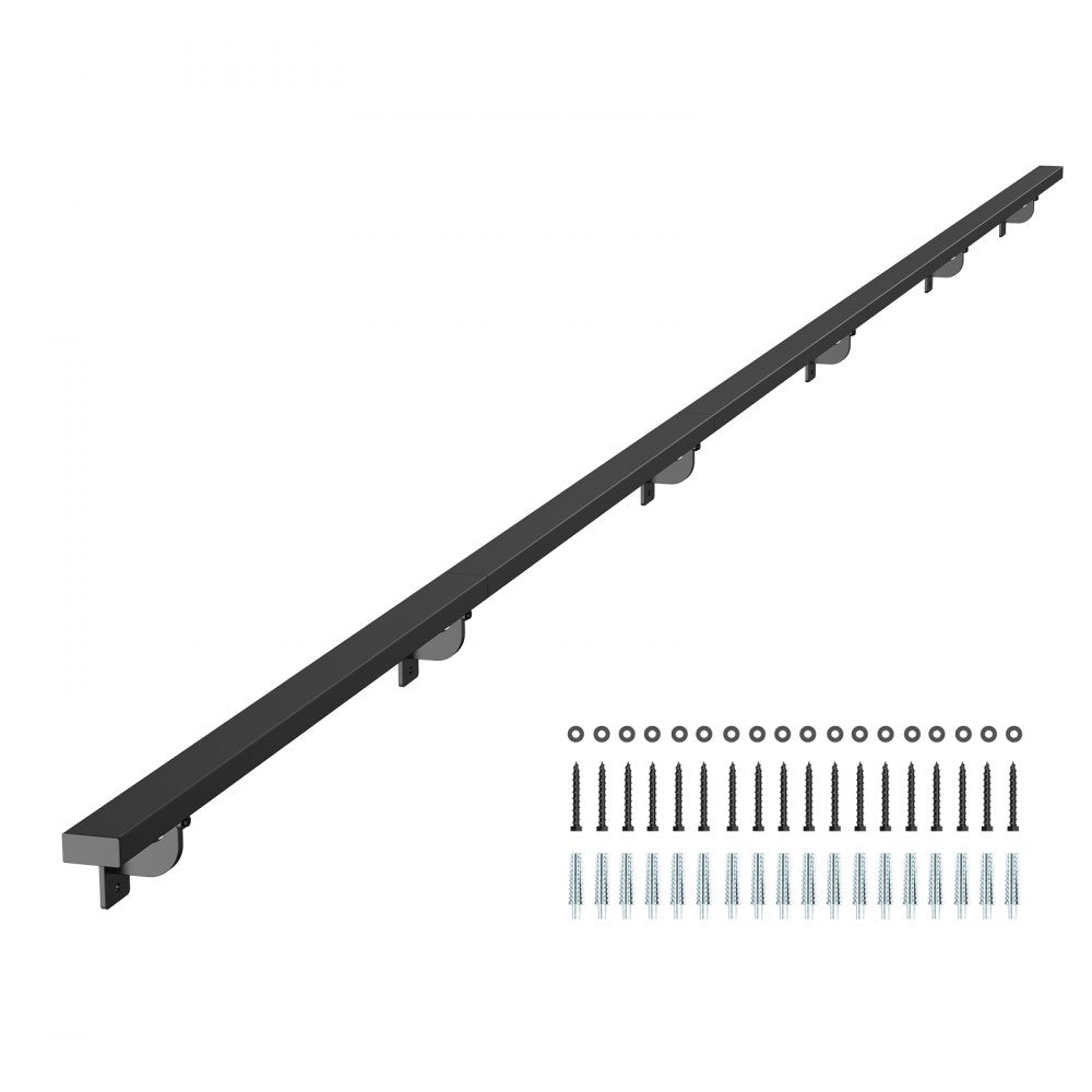 BG-F-15 - Durable Aluminum Wall Handrail, 250 lbs Capacity, 35” Height
