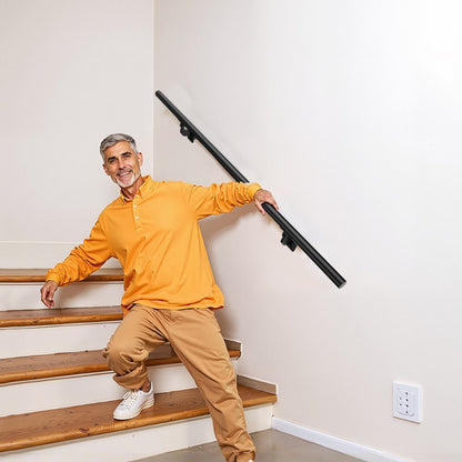 BG-4 - Durable Wall Mounted Handrail for Stairs and Home Use