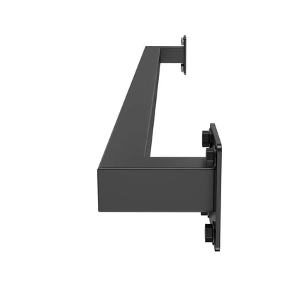 BG-TF-3 - 3ft Black Iron Wall Handrail for Sturdy Support