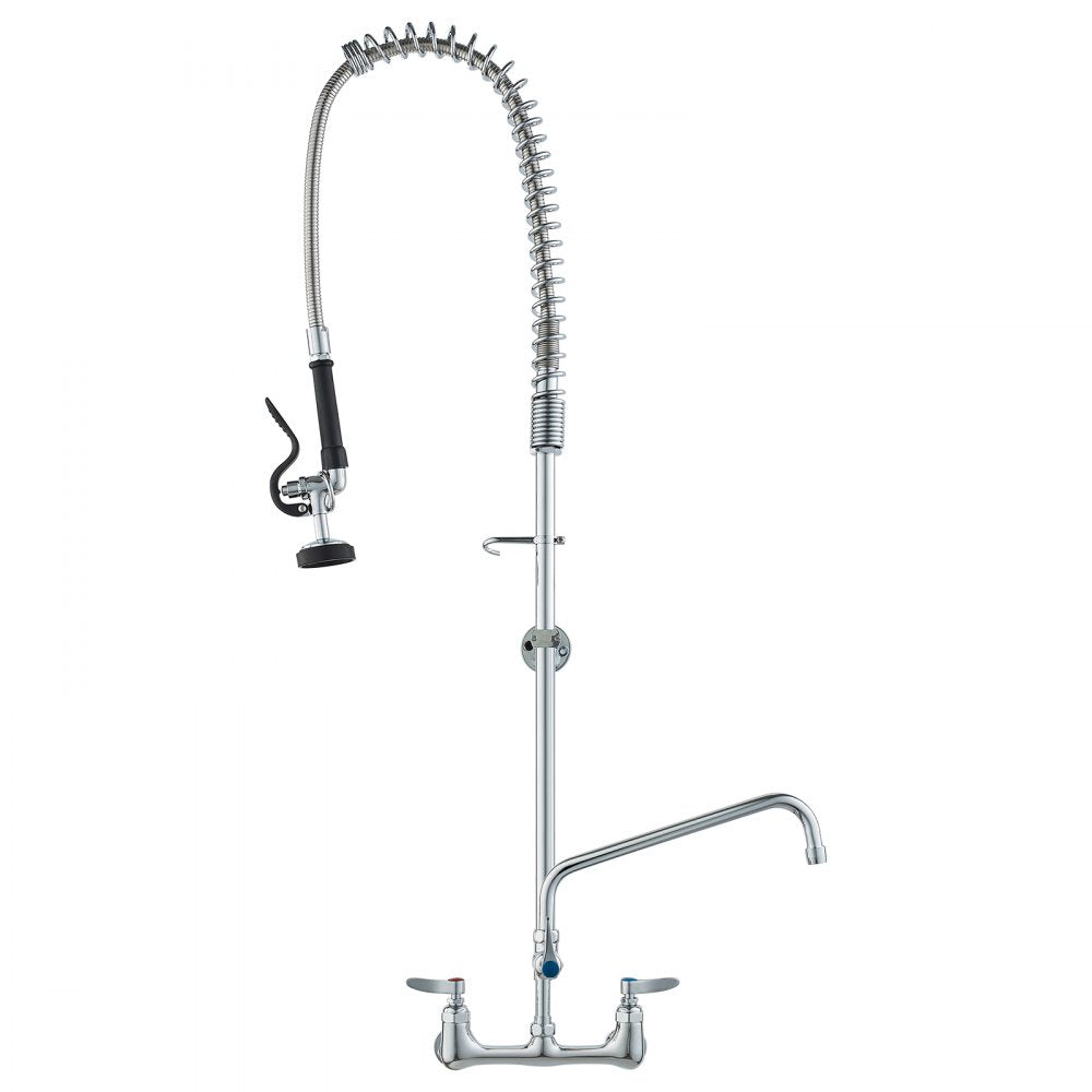 3803A-12-47 - Stylish Commercial Faucet with High-Pressure Pre-Rinse Sprayer