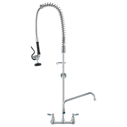 3803A-12-47 - Stylish Commercial Faucet with High-Pressure Pre-Rinse Sprayer