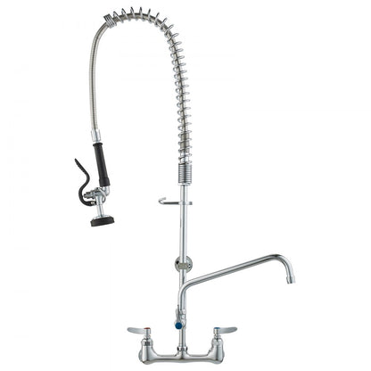 5803A-12-36 - 36-Inch Commercial Faucet with Pre-Rinse Sprayer for Efficient Cleaning