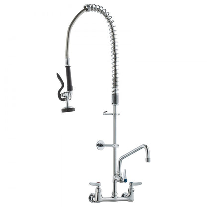 5803A-12-36 - 36-Inch Commercial Faucet with Pre-Rinse Sprayer for Efficient Cleaning