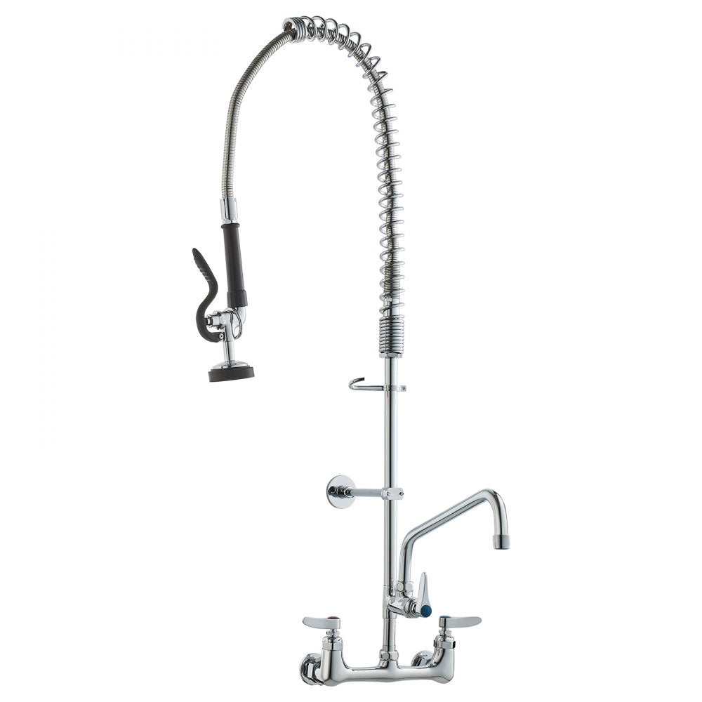 5803A-12-36 - 36-Inch Commercial Faucet with Pre-Rinse Sprayer for Efficient Cleaning