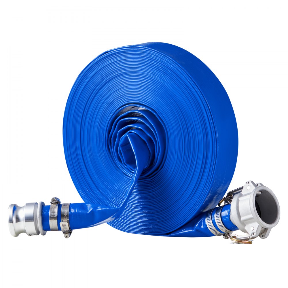 TLP04038X100FT01-CE - 1.5" x 100ft Flexible PVC Backwash Hose Kit