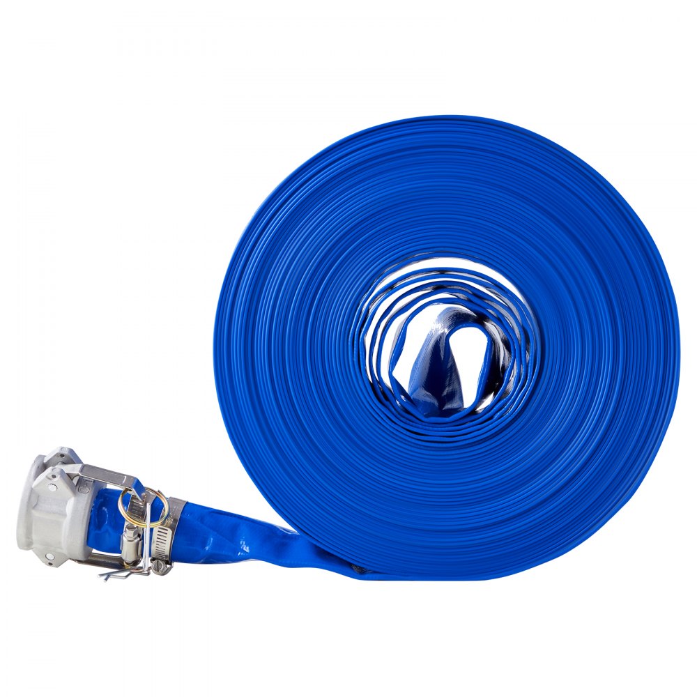 TLP04038X100FT01-CE - 1.5" x 100ft Flexible PVC Backwash Hose Kit