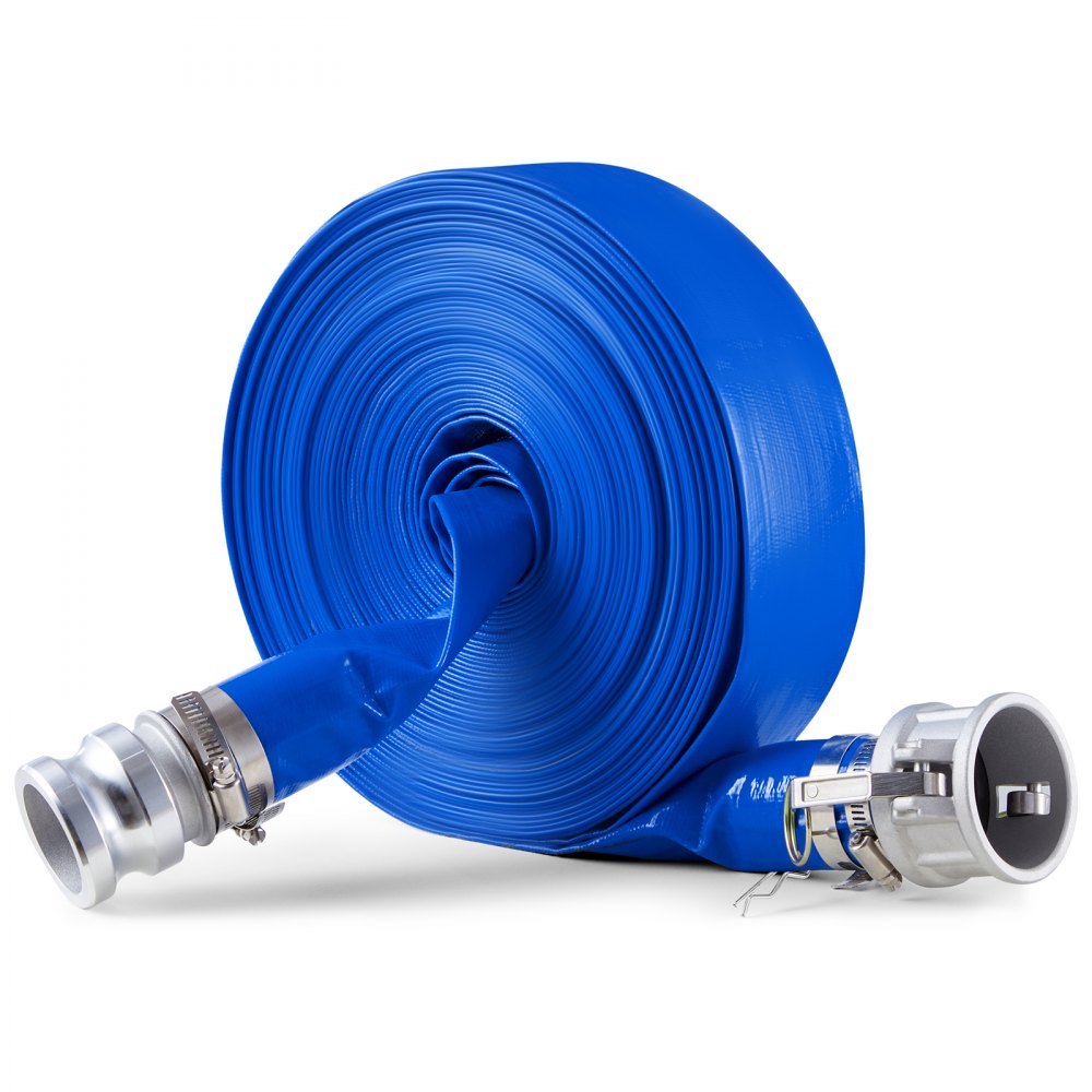 TLP04038X100FT01-CE - 2" x 100ft Flexible PVC Backwash Hose Kit