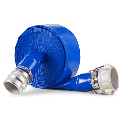 TLP04075X50FT01-CE - 3" x 50 ft Flexible PVC Backwash Hose Kit