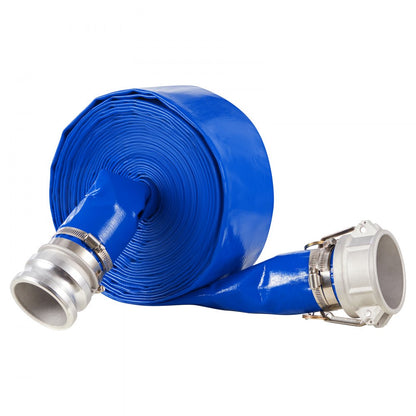 TLP04075X50FT01-CE - 3" x 50 ft Flexible PVC Backwash Hose Kit