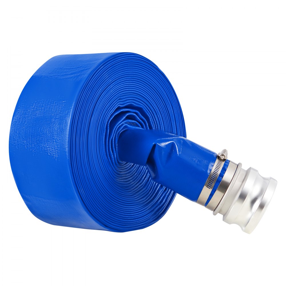TLP04075X50FT01-CE - 3" x 50 ft Flexible PVC Backwash Hose Kit