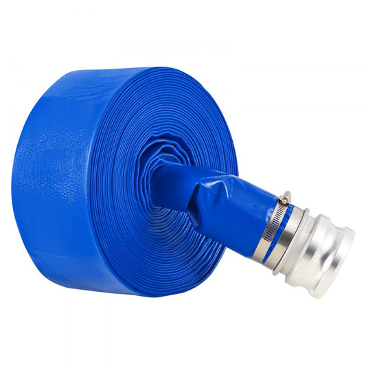 TLP04075X50FT01-CE - 3" x 50 ft Flexible PVC Backwash Hose Kit