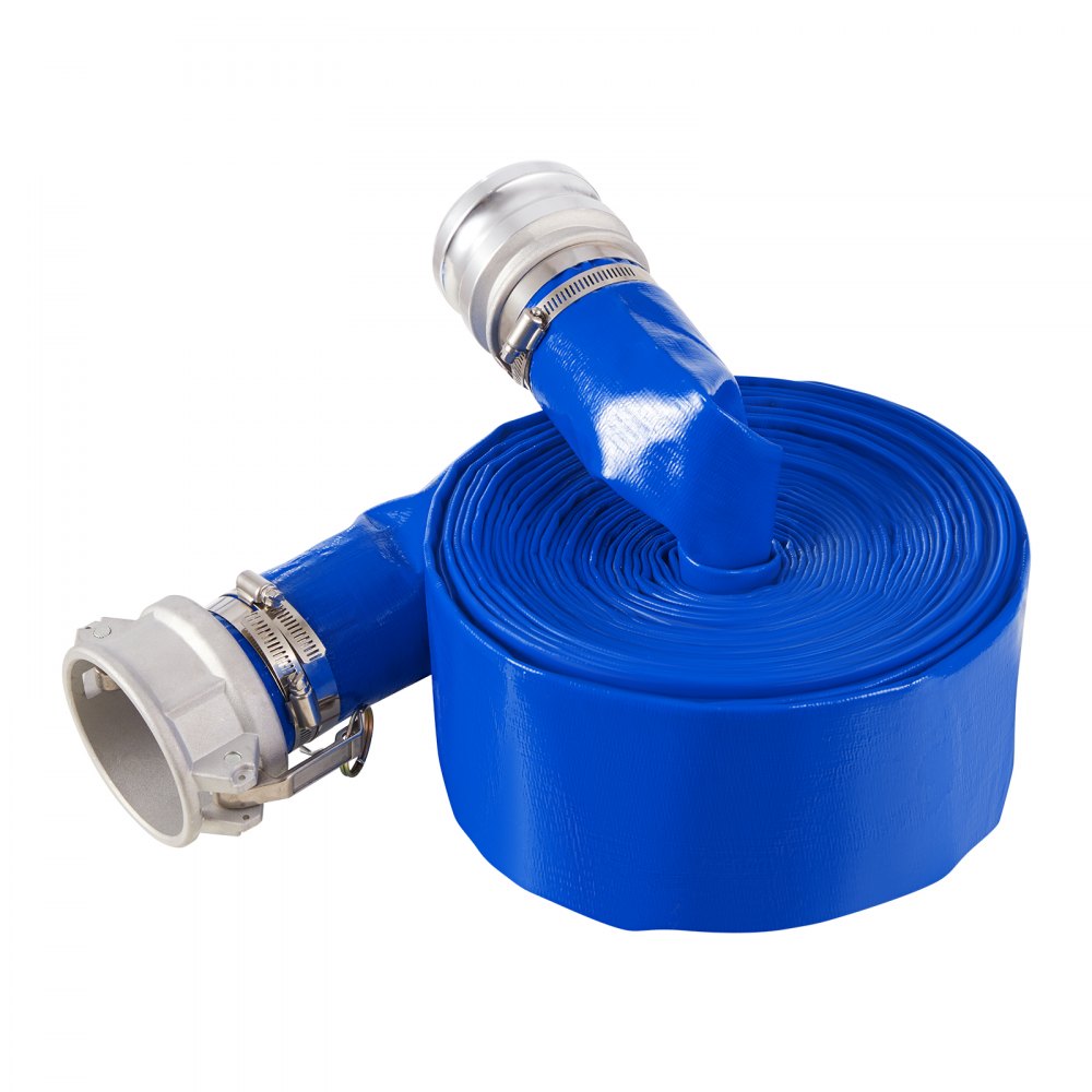 TLP04075X50FT01-CE - 3" x 50 ft Flexible PVC Backwash Hose Kit