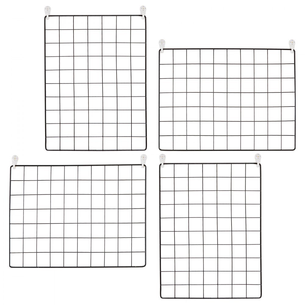 JL-ZPQ-04H - Durable Iron Grid Wall Panels 11.8x15.7" for Jewelry & Photos