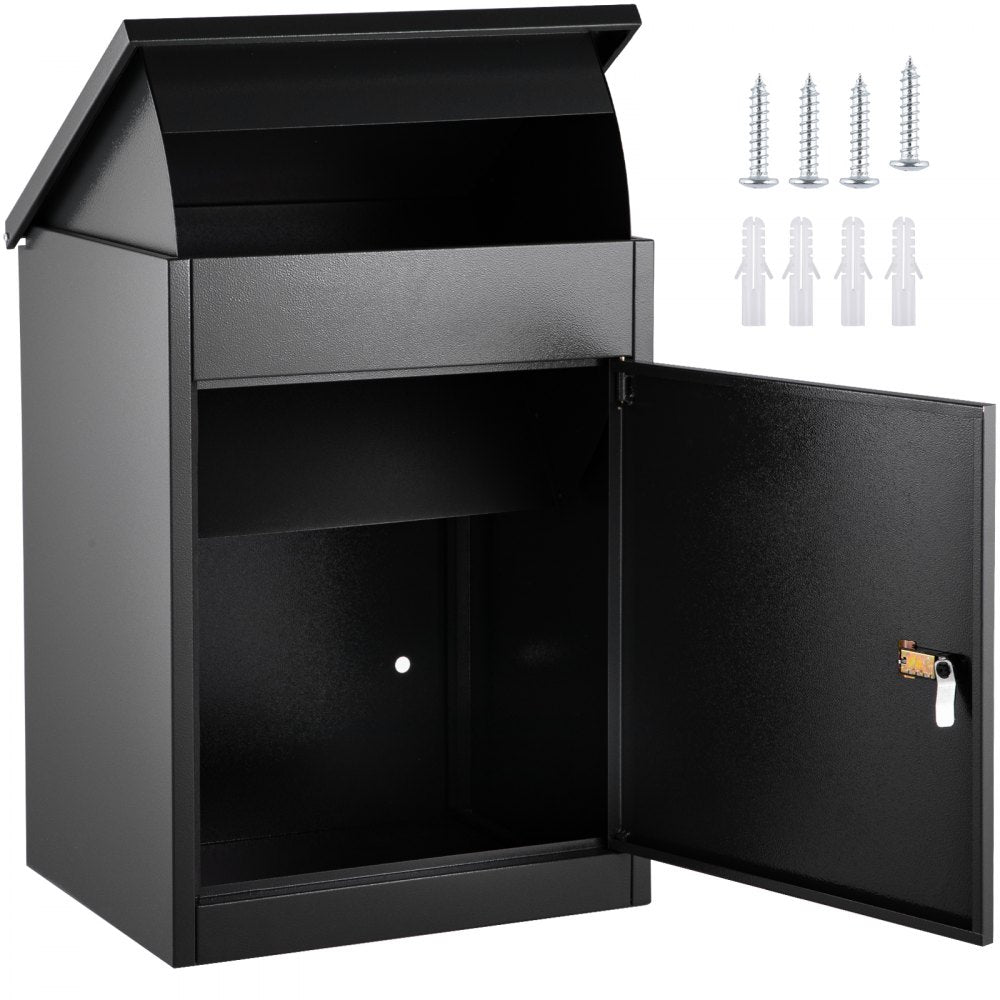 VV-PDB-SG35 - Durable Galvanized Steel Parcel Drop Box with Code Lock