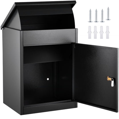 VV-PDB-SG35 - Durable Galvanized Steel Parcel Drop Box with Code Lock