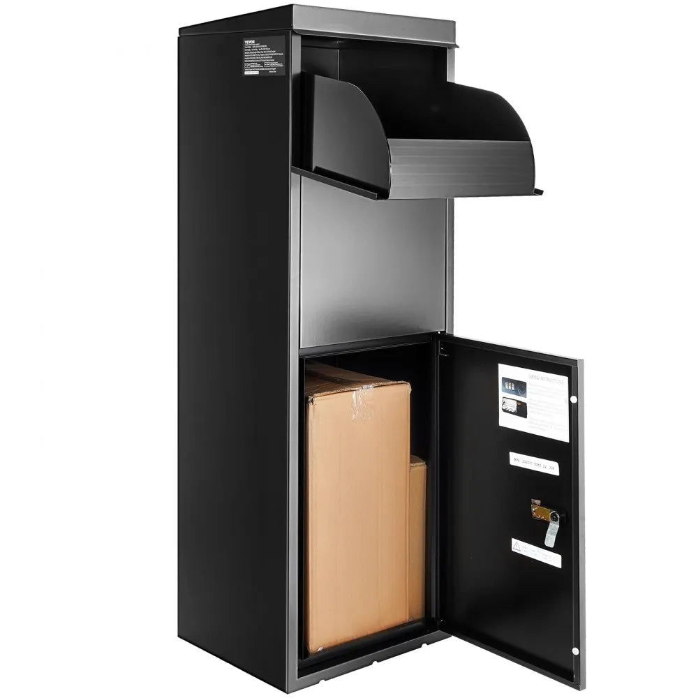 010577302280 - 42" Galvanized Steel Delivery Box with Coded Lock