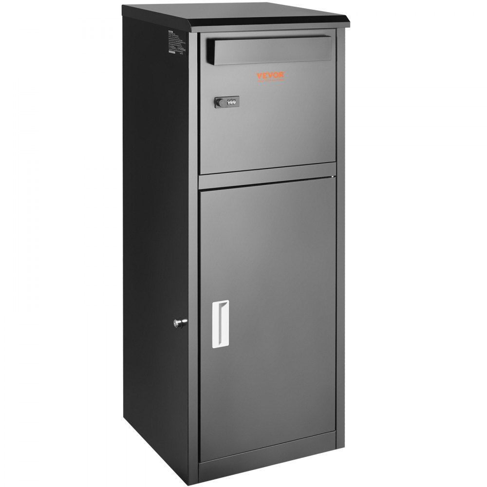 010937226974 - Secure 44" Galvanized Steel Package Delivery Box with Smart Lock