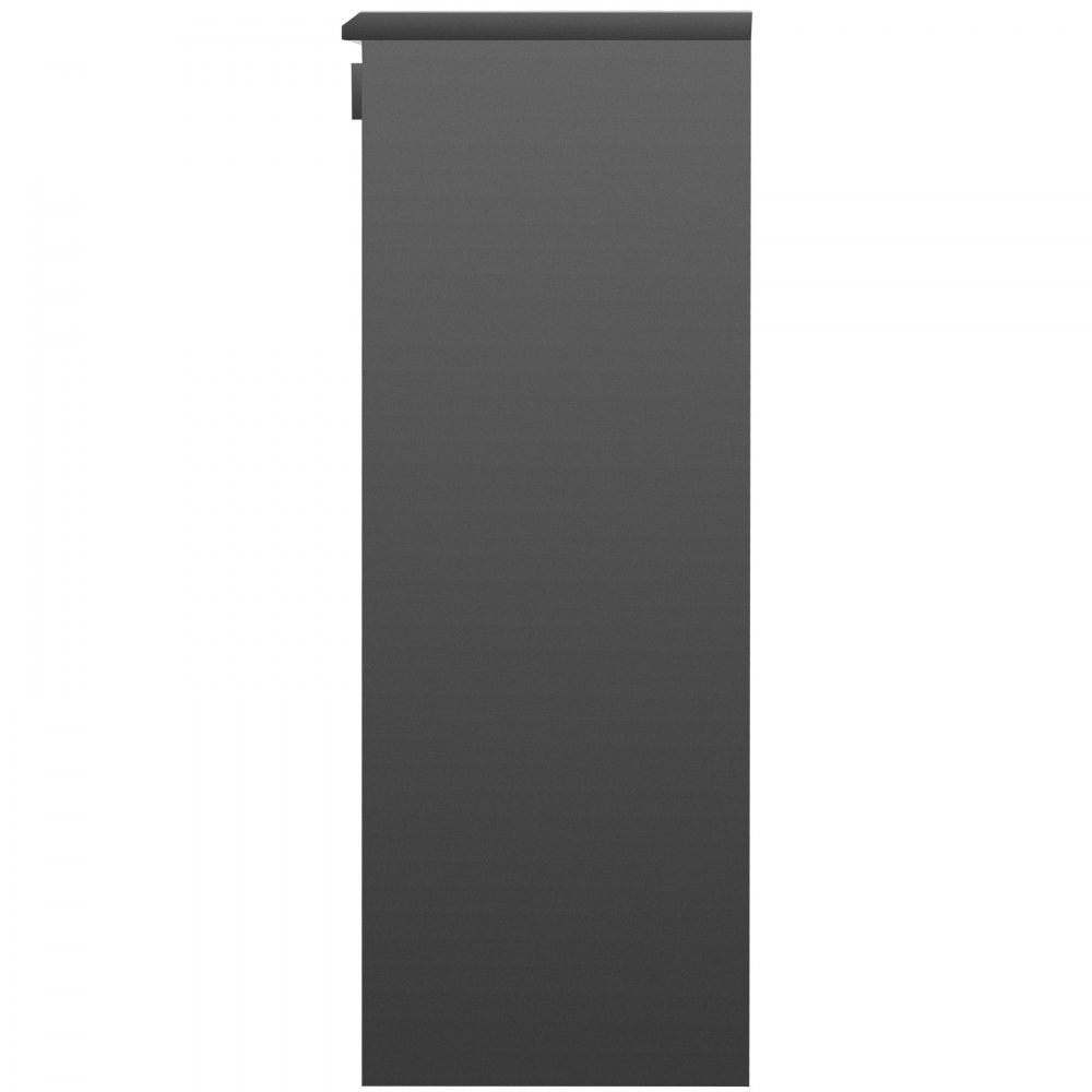010937226974 - Secure 44" Galvanized Steel Package Delivery Box with Smart Lock
