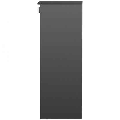 010937226974 - Secure 44" Galvanized Steel Package Delivery Box with Smart Lock