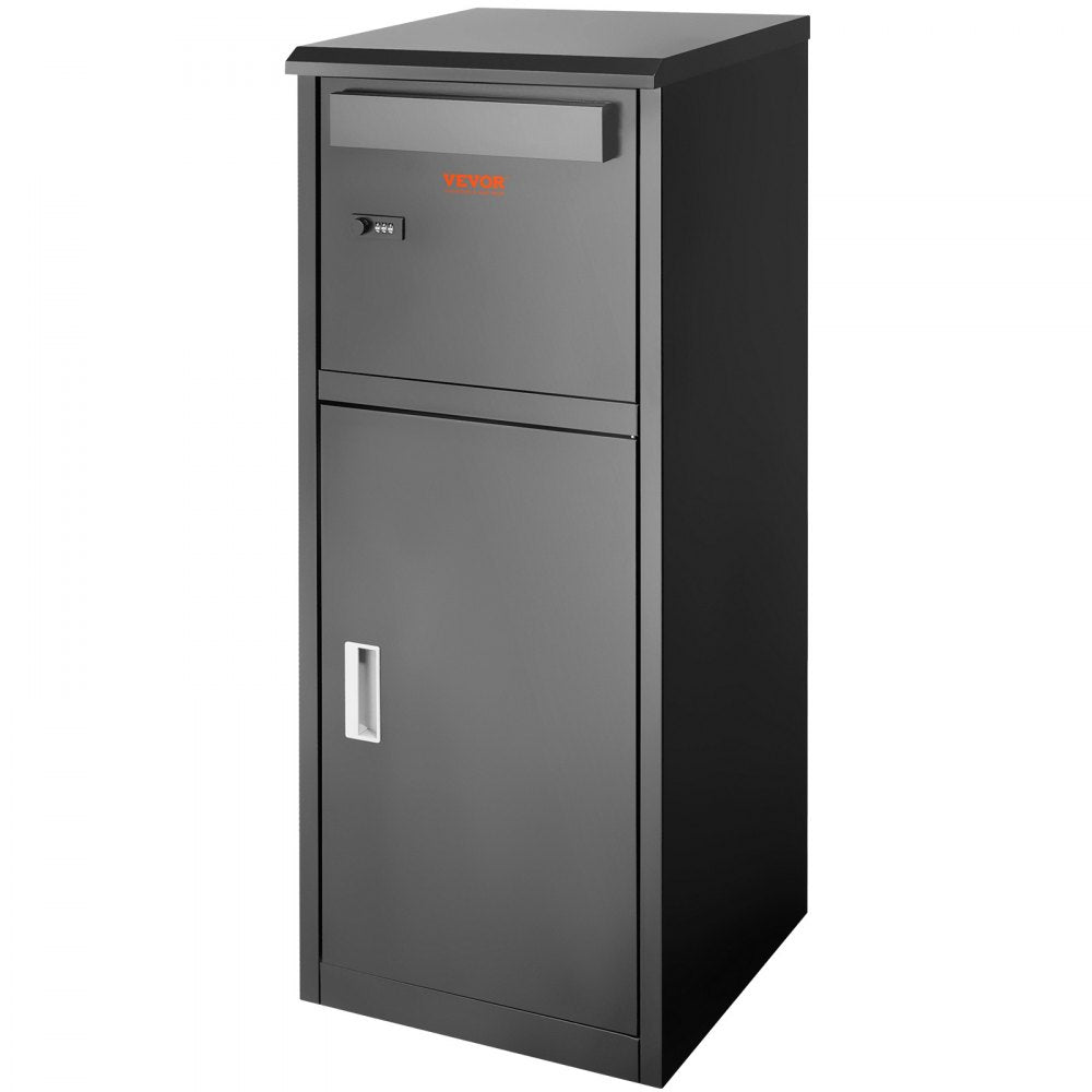 010937226974 - Secure 44" Galvanized Steel Package Delivery Box with Smart Lock