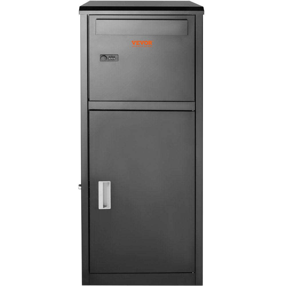 010937226974 - Secure 44" Galvanized Steel Package Delivery Box with Smart Lock