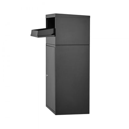 PB-266C - Galvanized Anti-Theft Outdoor Parcel Drop Box, 35.8 in Capacity