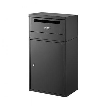 PB-266C - Galvanized Anti-Theft Outdoor Parcel Drop Box, 35.8 in Capacity