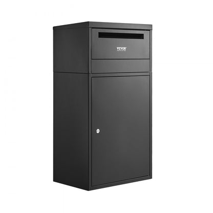 PB-266C - Galvanized Anti-Theft Outdoor Parcel Drop Box, 35.8 in Capacity