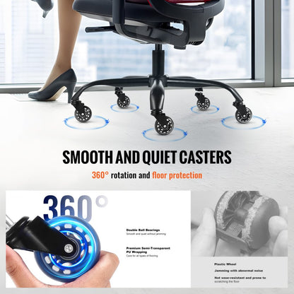YS-07 - Durable 28" Chair Base with 4" Lift for Office & Gaming
