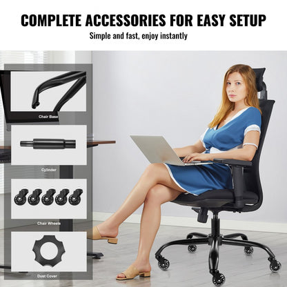 YS-07 - Durable 28" Chair Base with 4" Lift for Office & Gaming