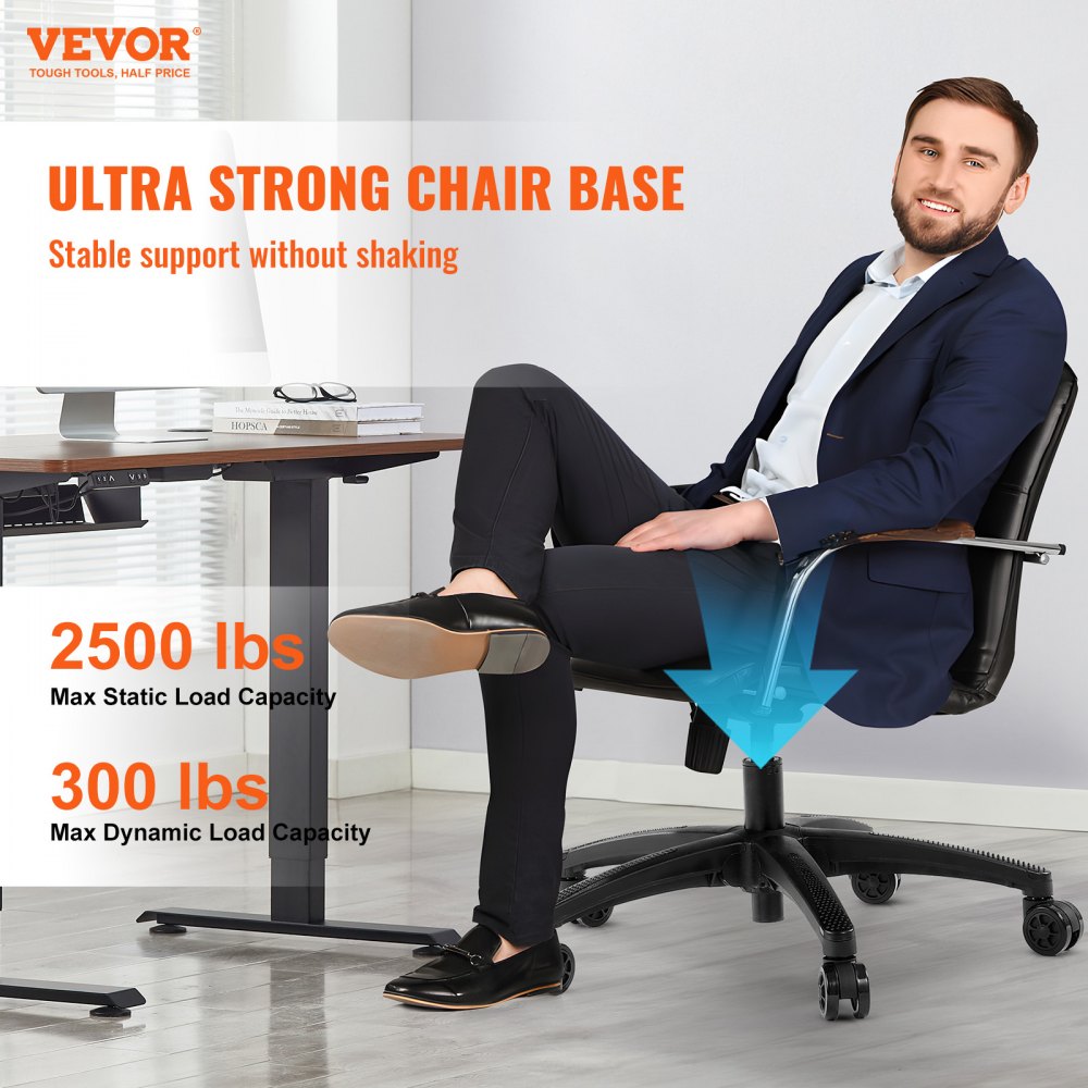 YS-03 - 28" Heavy Duty Chair Base with 360° Casters